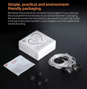 Écouteurs <span class=keywords><strong>KZ</strong></span> Dawn, écouteurs intra-auriculaires avec basses profondes, écouteurs sportifs à réduction de bruit, casque HIFI - Product Image 6