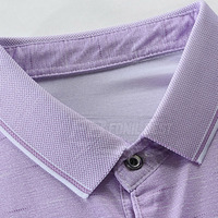 Camisas de Corte Ajustado para Hombre, 100% Algodón, Tejido de Punto, Secado Rápido, Manga Corta, Estilo Casual, Diseño con Bolsillo, Colores Sólidos Personalizables