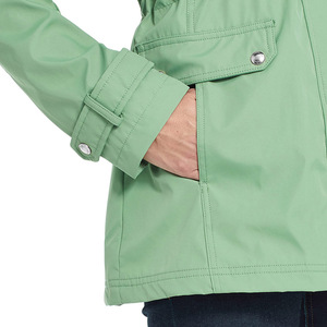 Comprar chaquetas ligeras de invierno con cremallera completa para mujer 2026 abrigo transpirable de manga larga para senderismo Golf chaqueta Softshell para mujer - Product Image 3
