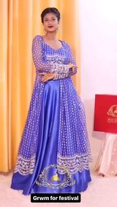 Fourniture en vrac de paillettes exquises brodées Georgette Lehenga Choli pour les détaillants Designer de haute qualité Lehenga Choli - Product Image 6