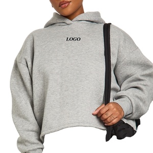 Sudadera con Capucha de Color Sólido para Mujer, para Pedidos al por Mayor, con Servicio OEM, Diseño y Costura de Alta Calidad a Precio de Fábrica - Product Image 1