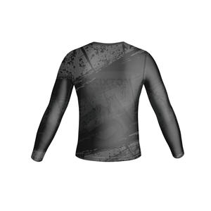 Camisetas de compresión sólidas e informales para hombre, ropa deportiva de manga corta elástica de secado rápido, ropa deportiva para gimnasio, poliéster Spandex - Product Image 2
