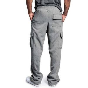 <b>S</b>-4XL <b>Men's</b> Cargo Pants Loose Drawstring Sweatpants With Pockets Sports Straight <b>Trousers</b> Jogging Long Pants - Product Image 4