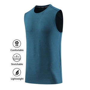 Venta al por mayor hombres Gimnasio Trajes de Entrenamiento Conjunto de camisa de compresión de secado rápido transpirable ropa deportiva conjunto de fitness - Product Image 2