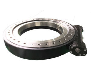 SE seri SE5 SE12 SE21 SE25 turbin angin tertutup Slew tunggal penggerak cacing dengan Motor DC 24V untuk pelacak tenaga surya - Product Image 5