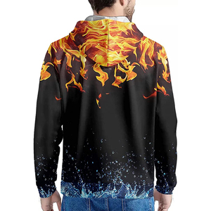 S22 sweat à capuche pour hommes de haute qualité Custom Essentials 100% coton lâche tissu épais sweat à capuche porter avec lettre imprimée - Product Image 5