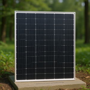 แผงโซลาร์เซลล์โมโนคริสตัลไลน์ AIMS Power PV120MONO 120W BIPV TUV พร้อมกระจกฝาครอบด้านหน้าที่ได้รับการรับรอง - Product Image 3