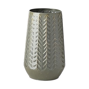 Florero moderno de acero inoxidable de calidad superior Decoración superior del piso de la cena del hogar de bajo precio para uso doméstico - Product Image 3