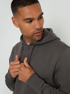 Marfa เสื้อฮู้ดโอเวอร์ไซส์คุณภาพเยี่ยมใส่สบายแขนเสื้อมีสไตล์พิมพ์โลโก้หน้าจอผ้าไหมปกเสื้อ - Product Image 4