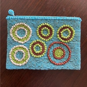 Monedero Pequeño con Cuentas para Monedas, Cartera de Moda Hecha a Mano, Bolsas para Monedas Artesanales con Diseño Colorido Hecho a Mano, Bolsas Bordadas con Cuentas - Product Image 5