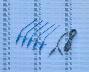 Frazier & Sinus Nasal Maxillary Monopolar Suction Curved with Reusable <b>Cable</b> - Product Image 1