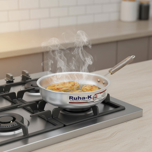 Modern Design 3pcs Commercial Metal Frying Pan <b>Set</b> for Induction Cooker for Hotels and Restaurants - Product Image 1
