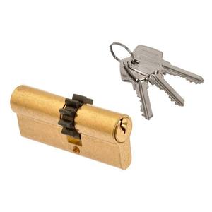 Cylindre de porte GERDA E1 30/40 Laiton, engrenage (BLISTER PACKAGE) - Product Image 1
