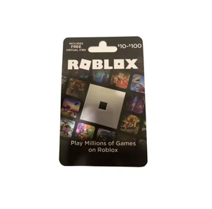 Carta Regalo Roblox Personalizzata da $100 con 10000 Robux, Design Portatile, Garanzia di 3 Anni, Servizio Globale - Product Image 1