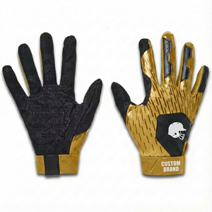 Guantes de Bateo de Béisbol y Sóftbol al por Mayor, Panel de Cuero, Absorción de Impactos y Vibraciones, Antideslizantes, Diseño Personalizado, Opciones de Color - Product Image 3