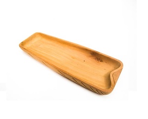 Bandeja de madera bandeja de desayuno de madera simple para servir en madera nuevo último diseño de hoja Plater de alta calidad para hotel en casa - Product Image 4