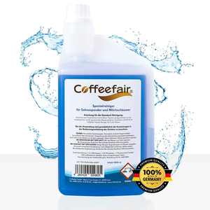 Coffeefair 1L Nettoyant universel pour système à lait bleu, nettoyant pour appareils ménagers pour machines à café et mousseurs à lait - Product Image 2