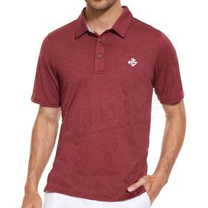 Nouveau polo de haute qualité à manches courtes pour hommes en polyester à séchage rapide adapté aux hommes golf Polo T-shirt en gros - Product Image 2