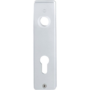 202KP/AP Aluminium F1 PZ HOPPE Short Escutcheon Pair <b>Metal</b> <b>Frames</b> - Product Image 1