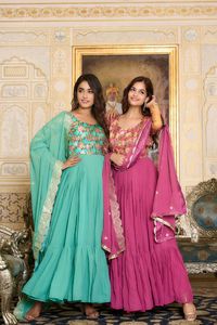 2024 Summer New Fashion Georgette Girls' <b>Top</b> Fox Print Casual/Party Wedding Long Plus Size Formal Beach Clothing Pure Zecard - Product Image 5