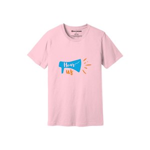 Kindness themes Print 100% camiseta de tela de algodón 160-180 a pesado GSM 12 colores disponibles Personalice su propio diseño y colocación - Product Image 5