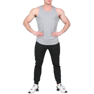 Débardeurs pour hommes GAF de qualité supérieure, couleur unie, prix bas, vêtements de sport, logo personnalisé, fabricant d'usine, débardeurs à séchage rapide - Product Image 2