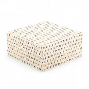 Caja Decorativa de Nácar, Caja de Almacenamiento de Joyas con Incrustaciones de Concha Hecha a Mano para una Organización Elegante del Hogar - Product Image 4