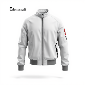 เสื้อแจ็คเก็ตผู้ชายผ้าฝ้าย 100% ปรับแต่งได้ อุ่น น้ำหนักเบา ทนทาน ระบายอากาศได้ดี สวมใส่สบาย เสื้อคลุมฤดูหนาว เป็นมิตรกับสิ่งแวดล้อม ถักทอ - Product Image 5