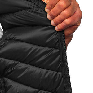 Venta al por mayor sin mangas personalizado Chaleco de alta calidad hecho a medida Stand Collar cremallera Puffer Chaleco de poliéster hombres chaleco acolchado - Product Image 5