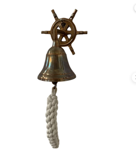 Cloche d'église originale tendance faite à la main, cloche de temple, cloche suspendue, cloche de bateau suspendue en laiton personnalisée - Product Image 1