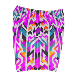 High Street hommes été mode ceinture élastique Shorts 100% Polyester solide motif Sublimation maille fabriqué au Pakistan - Product Image 6