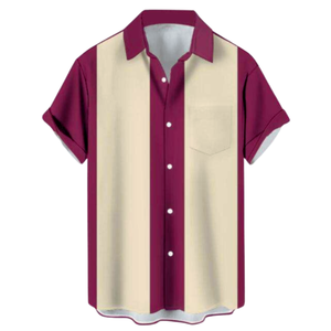 Regular Fit Woven Men's for Shirt Classic Casual Smart Casual 100% Cotton Print Anti-arrugas Comfort - Product Image 6