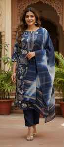 Kurti Moderno con Estampado Vetican para Oficina, Fiesta, Recepción de Boda, Festivales y Perfecto para Bodas - Product Image 6