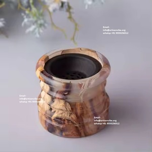 Brûleur à Bakhoor en bois de résine de luxe pour le Ramadan et l'Aïd, cadeau d'aromathérapie - Product Image 6