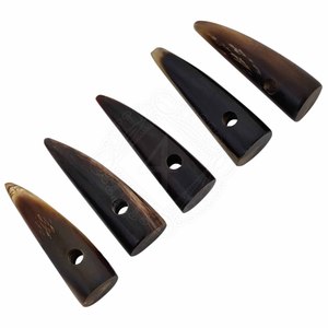 Boutons à bascule en corne de buffle naturelle et corne de boeuf pour des conceptions de mode durables avec logo personnalisé pour les décorations - Product Image 5