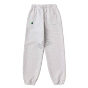 Venta al por mayor casual polar Jogger hombres pantalones acampanados pantalones de chándal cintura elástica personalizado francés Terry apilado Flare Joggers OEM - Product Image 5