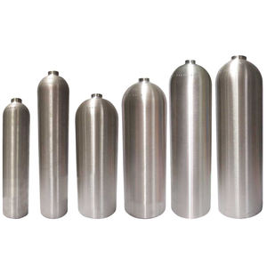 Bouteille de plongée en aluminium 1L, mini-cylindre de plongée portable, réservoir d'air compact pour l'approvisionnement en air sous-marin - Product Image 4