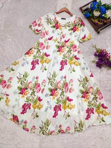 Un maxivestido de algodón de verano perfecto con estampado floral - Product Image 3