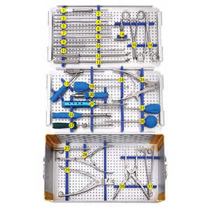 Ensemble d'instruments orthopédiques DHS DCS de qualité supérieure, en acier inoxydable, kit chirurgical pour la réduction et la fixation osseuse par MI - Product Image 5