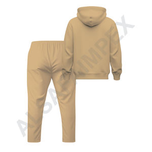 Survêtements en coton de haute qualité personnalisés pour hommes Jogging Sweat Suit Luxe surdimensionné Heavyweights Ensemble de sweat-shirts unisexe - Product Image 6