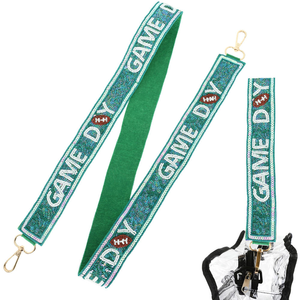 Fashionable Intricate Pattern Beaded Strap for Women <b>Unique</b> Style Glamour Metal Belt for Everyday <b>Handbags</b> - Product Image 2