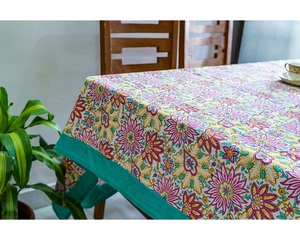 Washable Fabric Dining <b>Table</b> <b>Cover</b> With Smooth Texture Designed For Everyday Meal Protection - Product Image 2