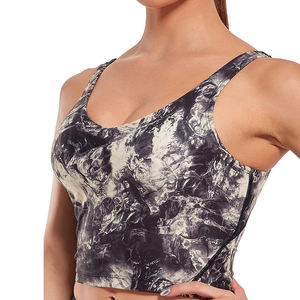 Ensemble de collants de soutien-gorge de sport d'été pour femmes Simple Seamless High Support Anti-Bacterial | High Elastic Quick Dry Breathable Workout - Product Image 5