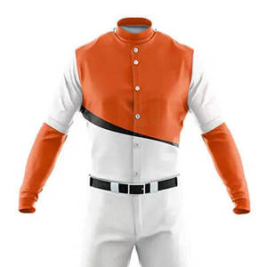Bajo MOQ Ropa deportiva Cómodo Transpirable Sublimación Uniforme de béisbol Tamaño personalizado Ropa juvenil Uniforme de béisbol - Product Image 3