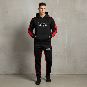 Conjunto Deportivo Personalizado de Primera Calidad con Logotipo, Sudadera con Capucha, Conjunto Deportivo para Mujer, Conjuntos Deportivos para Hombre - Product Image 4