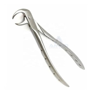 Juego dental aprobado por la CE, fuente de alimentación manual, fórceps de instrumentos quirúrgicos para incisivos superiores, extracción de dientes de hueso alveolar - Product Image 3