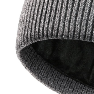 2026 Acrylic Classic Winter Beanies with Visor Thick Cable Knit Baseball <b>Hats</b> Ski <b>Hat</b> Soft Solid Colors Warm <b>Men</b> Beanies Caps - Product Image 2