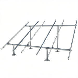 Kit de fixation solaire pour toiture en tuiles asphaltées, pour système de 17 kW, en aluminium et acier - Product Image 2