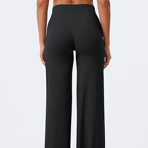 High Waist Custom <b>Butt</b> <b>Lift</b> Push Sport Fitness <b>Leggings</b> for Women Popular Seamless Yoga Workout Elastic Waist Solid - Product Image 3