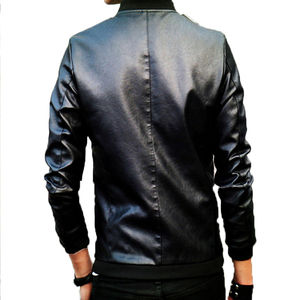 Chaqueta de Cuero para Hombre 2025, Informal, Impermeable, Cortavientos, Transpirable, de Invierno, en Lona, para Actividades al Aire Libre - Product Image 2